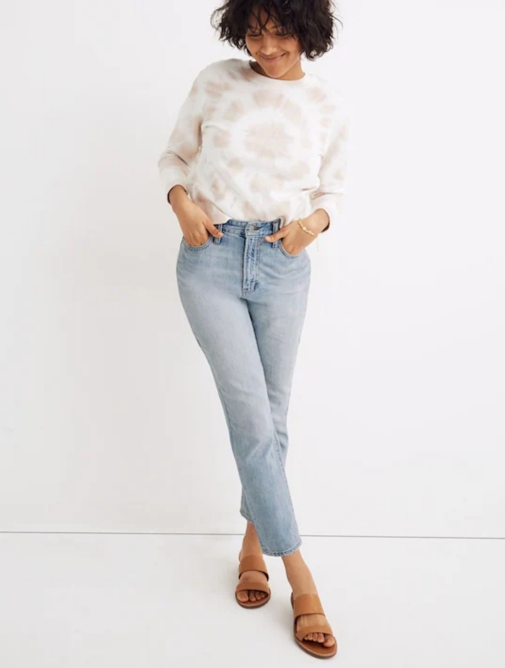Madewell The Curvy Perfect Vintage Jean In Fitzgerald Wash Size 30